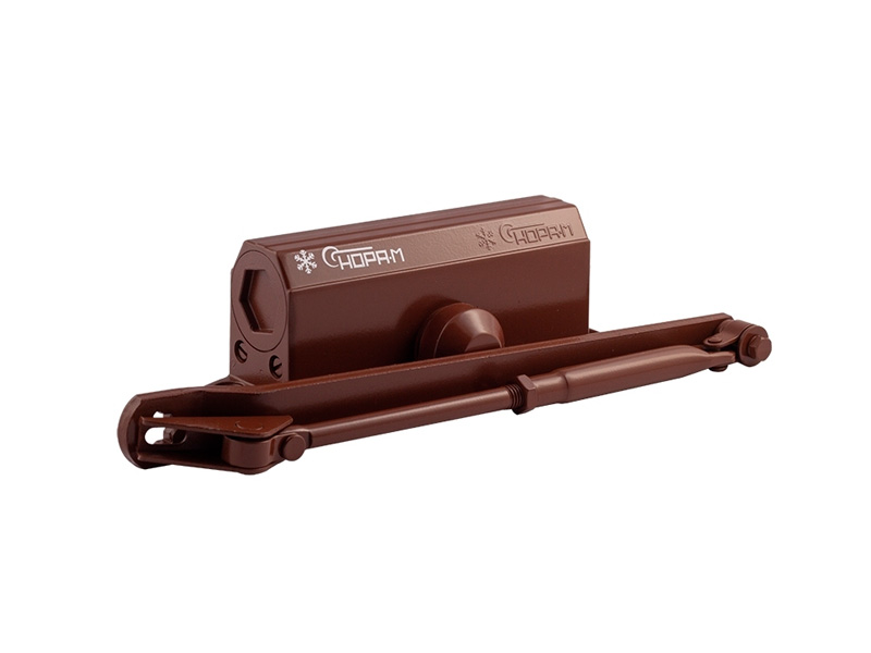 Доводчик НОРА-М №3S до 80кг, морозостойкий, коричневый Доводчик НОРА-М №3S до 80кг, морозостойкий, коричневый