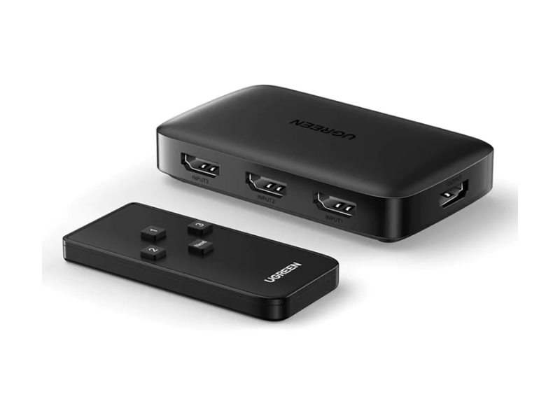 UGREEN CM332 HDMI Switcher 3 In 1 Out  4K@30HZ UGREEN CM332 HDMI Switcher 3 In 1 Out  4K@30HZ