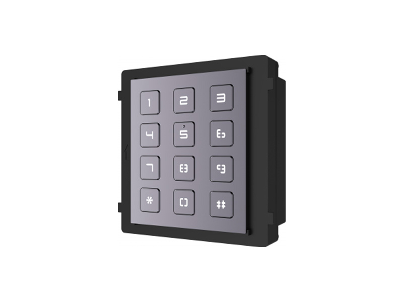 Модуль клавиатуры Hikvision DS-KD-KP S с подсветкой Модуль клавиатуры Hikvision DS-KD-KP S с подсветкой