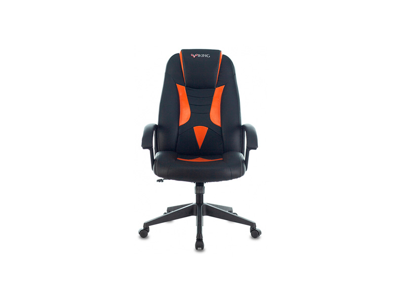 Кресло игровое  Zombie 8 черный/оранжевый Кресло игровое  Zombie 8 черный/оранжевый