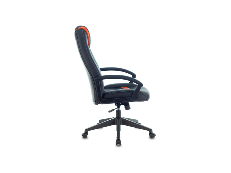 Кресло игровое  Zombie 8 черный/оранжевый Кресло игровое  Zombie 8 черный/оранжевый