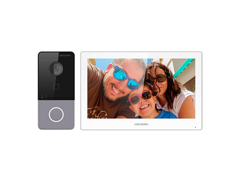 IP видеодомофон HIKVISION DS-KIS607-S(O-STD) IP видеодомофон HIKVISION DS-KIS607-S(O-STD)