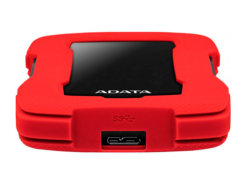 External HDD ADATA 1TB HD330 USB 3.2 Gen1 Red External HDD ADATA 1TB HD330 USB 3.2 Gen1 Red