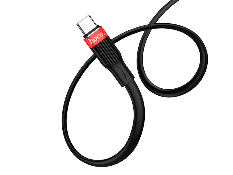 HOCO U72 Forest для передачи данных и зарядки USB-Type-C, 3A, 1.2м, черный HOCO U72 Forest для передачи данных и зарядки USB-Type-C, 3A, 1.2м, черный