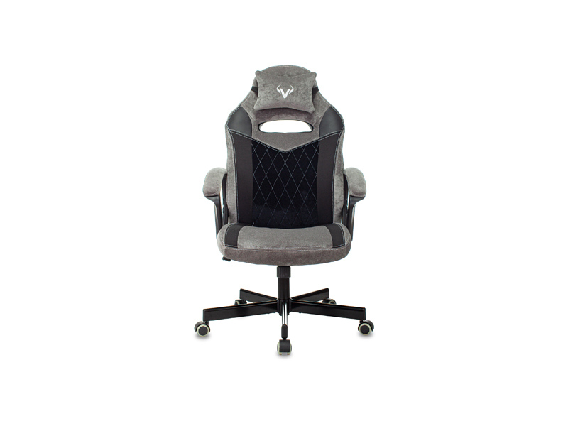 Zombie VIKING 6 KNIGHT Fabric серый/черный с подголовником Zombie VIKING 6 KNIGHT Fabric серый/черный с подголовником