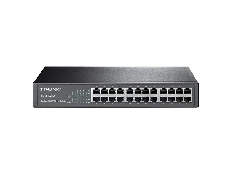 Коммутатор сетевой TP-LINK TL-SF1024D  24х100Mb/s неуправляемый Коммутатор сетевой TP-LINK TL-SF1024D  24х100Mb/s неуправляемый