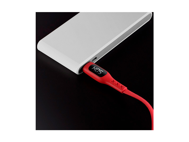 HOCO S6 для передачи данных и зарядки, 2.4A, 1.2м, красный HOCO S6 для передачи данных и зарядки, 2.4A, 1.2м, красный