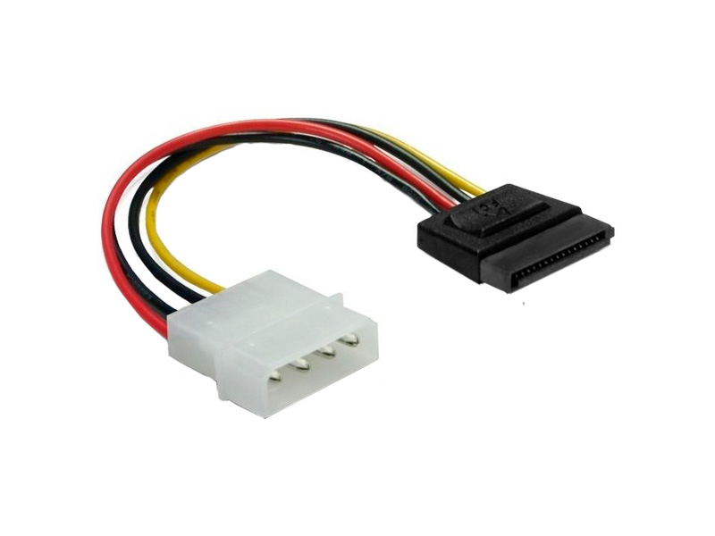 Шлейф питания 4 pin на SATA для DVR/NVR Шлейф питания 4 pin на SATA для DVR/NVR