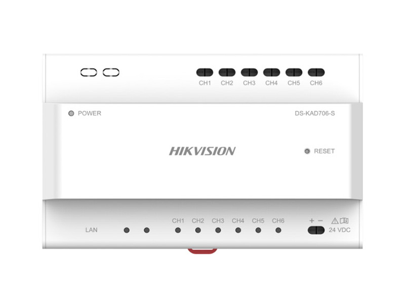 Двухпроводной контроллер HIKVISION DS-KAD706-P Двухпроводной контроллер HIKVISION DS-KAD706-P