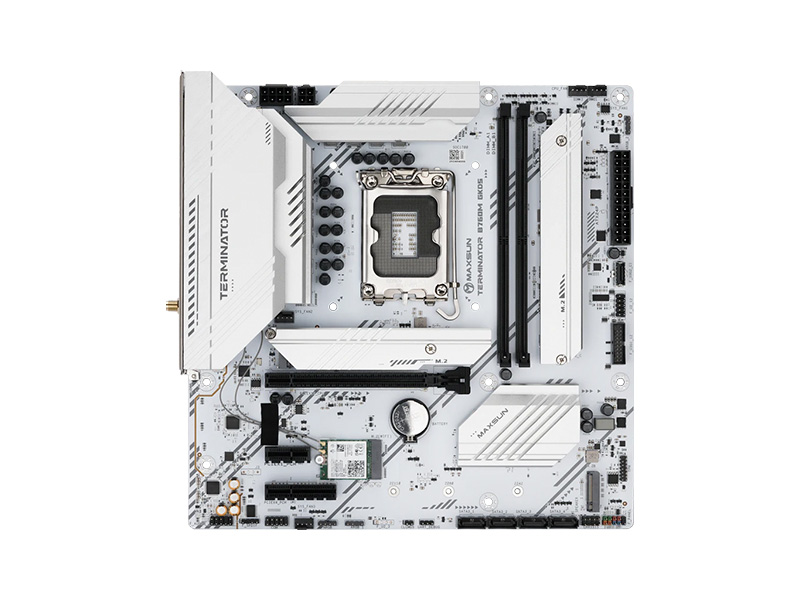 Материнская плата MAXSUN MS-Terminator B760M GKD5 ICE Материнская плата MAXSUN MS-Terminator B760M GKD5 ICE