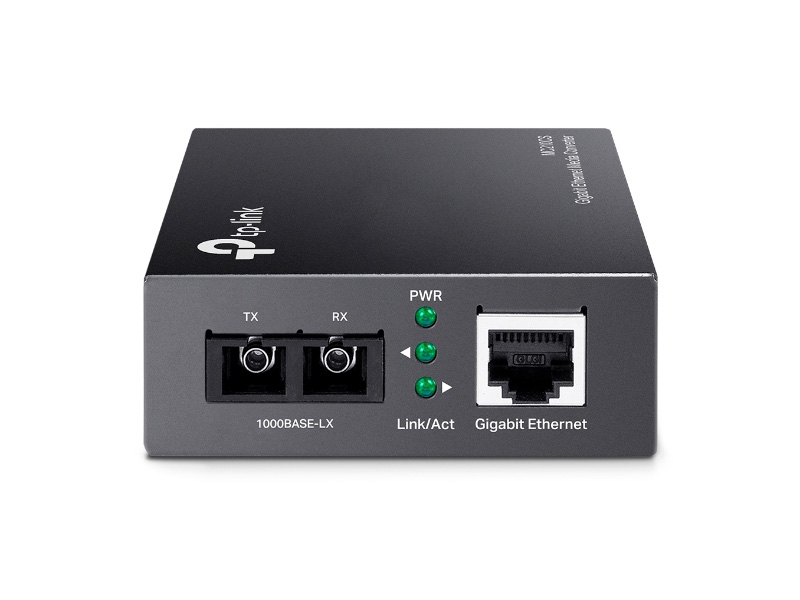 Медиаконвертер гигабитный Ethernet TP-LINK MC210CS Одномодовый 1Гб 15км Медиаконвертер гигабитный Ethernet TP-LINK MC210CS Одномодовый 1Гб 15км