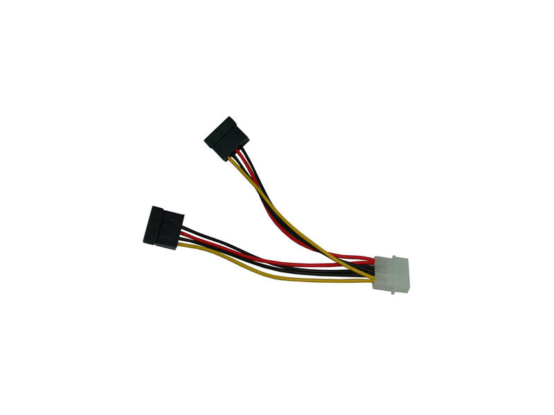 Шлейф питания IDE на 2 SATA Шлейф питания IDE на 2 SATA