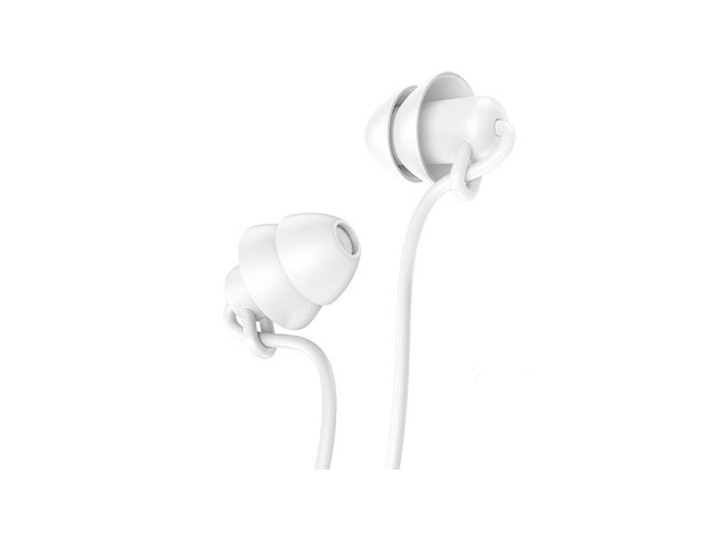 Наушники проводные HOCO M81 Amazing rhyme white Наушники проводные HOCO M81 Amazing rhyme white