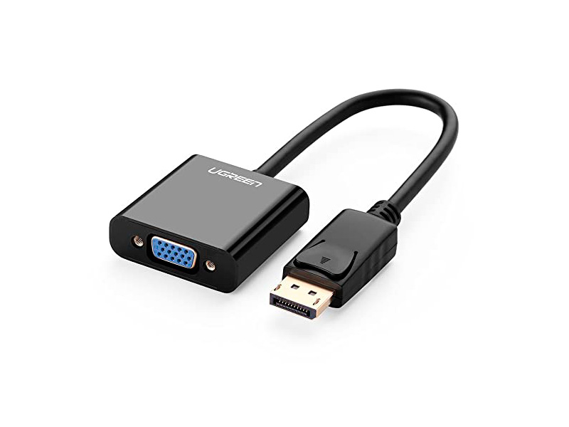 UGREEN DP109 DP Male to VGA Female Converter (Black) UGREEN DP109 DP Male to VGA Female Converter (Black)