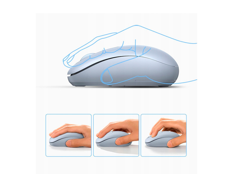 Мышь беспроводная UGREEN MU105 USB blue Мышь беспроводная UGREEN MU105 USB blue