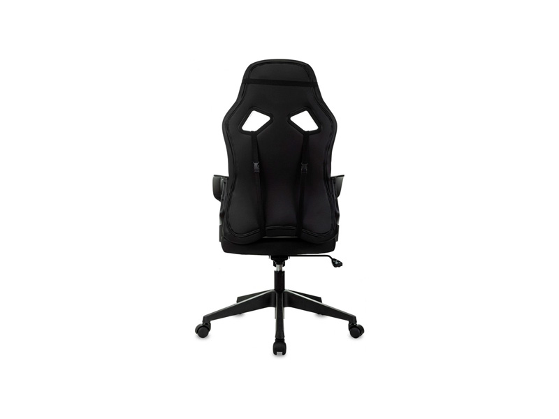 Кресло игровое Zombie 300 BR черный/красный с подголовником Кресло игровое Zombie 300 BR черный/красный с подголовником