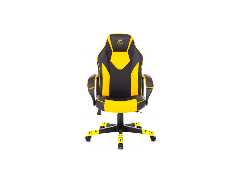 Кресло игровое Zombie GAME 17 черный/желтый Кресло игровое Zombie GAME 17 черный/желтый