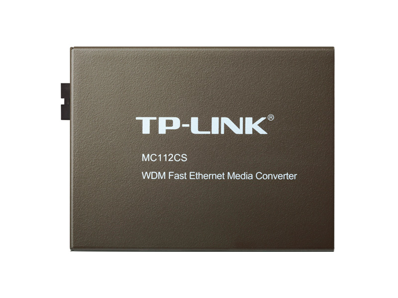 Медиаконвертер WDM Fast Ethernet TP-LINK MC112CS Одномодовый 1310-1550нм 100Мб 20км Медиаконвертер WDM Fast Ethernet TP-LINK MC112CS Одномодовый 1310-1550нм 100Мб 20км
