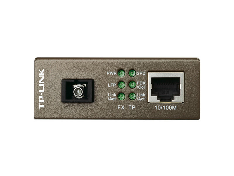 Медиаконвертер WDM Fast Ethernet TP-LINK MC112CS Одномодовый 1310-1550нм 100Мб 20км Медиаконвертер WDM Fast Ethernet TP-LINK MC112CS Одномодовый 1310-1550нм 100Мб 20км