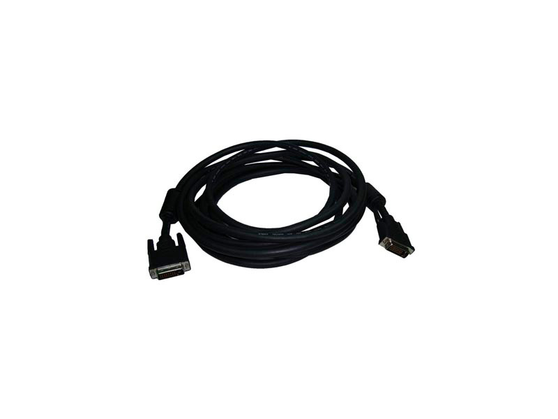 Кабель DVI папа-DVI папа 5м черный Кабель DVI папа-DVI папа 5м черный