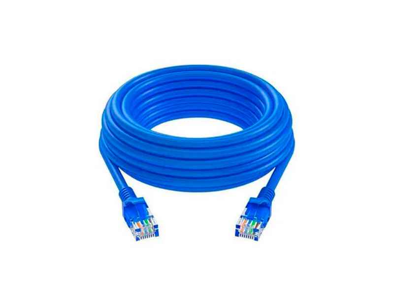 Патчкорд UTP Cat 6, 20м, неэкранированный, голубой UGREEN NW102 Патчкорд UTP Cat 6, 20м, неэкранированный, голубой UGREEN NW102