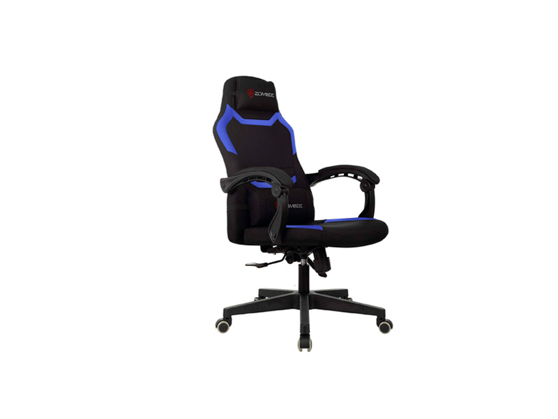 Кресло игровое Zombie MASTER черный/синий Кресло игровое Zombie MASTER черный/синий