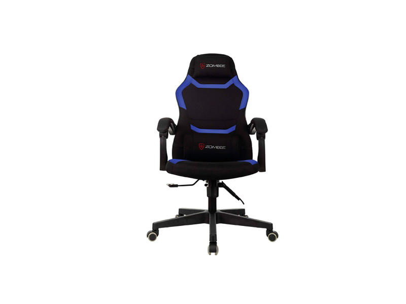 Кресло игровое Zombie MASTER черный/синий Кресло игровое Zombie MASTER черный/синий