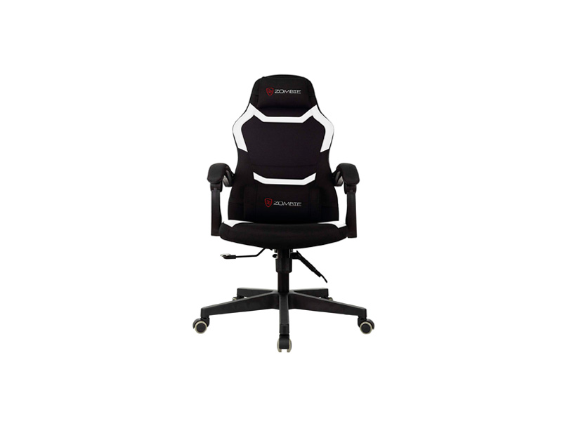 Кресло игровое Zombie MASTER черный/белый Кресло игровое Zombie MASTER черный/белый