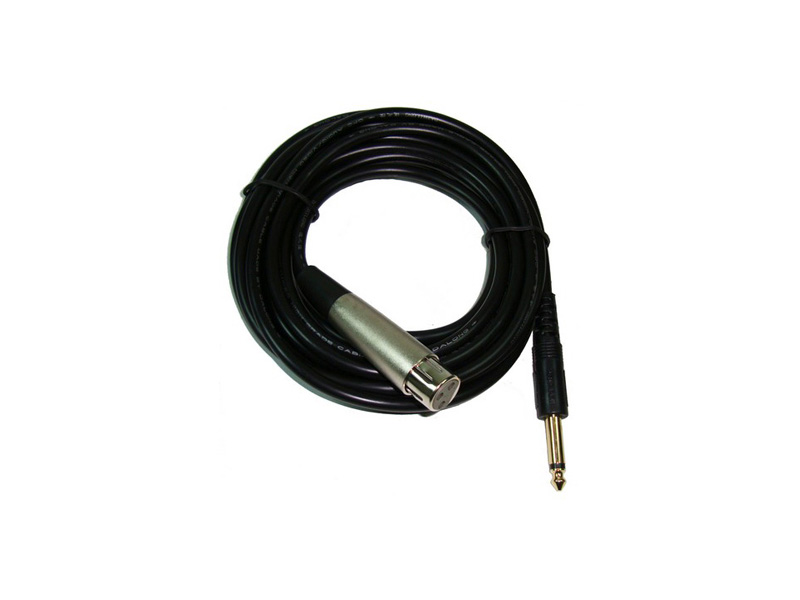 Кабель 512A Jack6,3-CANON мама ( 5м) Кабель 512A Jack6,3-CANON мама ( 5м)