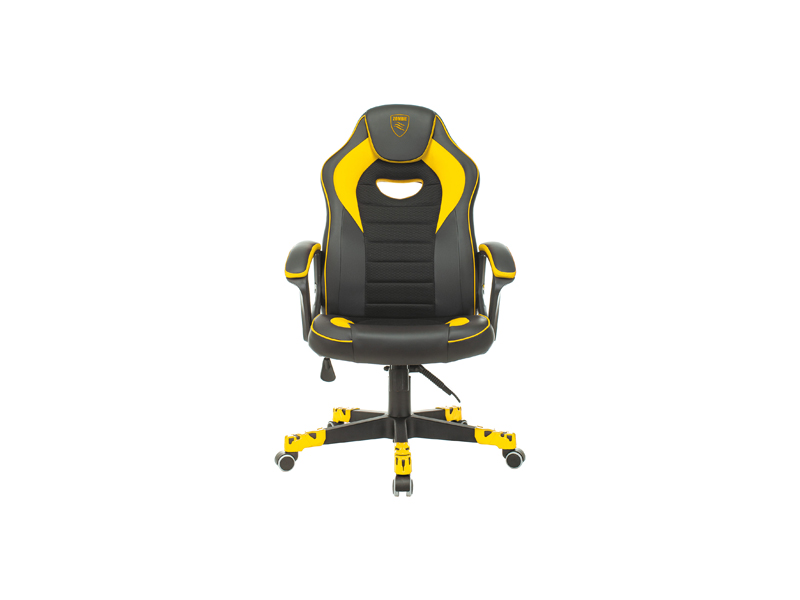 Кресло игровое Zombie GAME 16 черный/желтый Кресло игровое Zombie GAME 16 черный/желтый