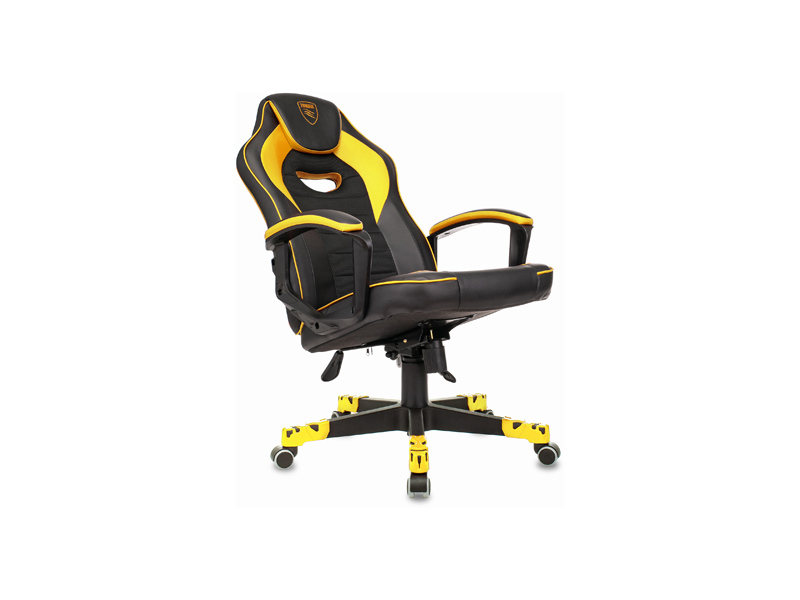 Кресло игровое Zombie GAME 16 черный/желтый Кресло игровое Zombie GAME 16 черный/желтый