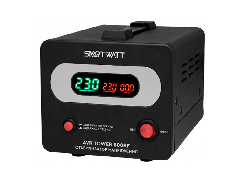 Напольный стабилизатор напряжения SMARTWATT AVR TOWER 500RF Напольный стабилизатор напряжения SMARTWATT AVR TOWER 500RF