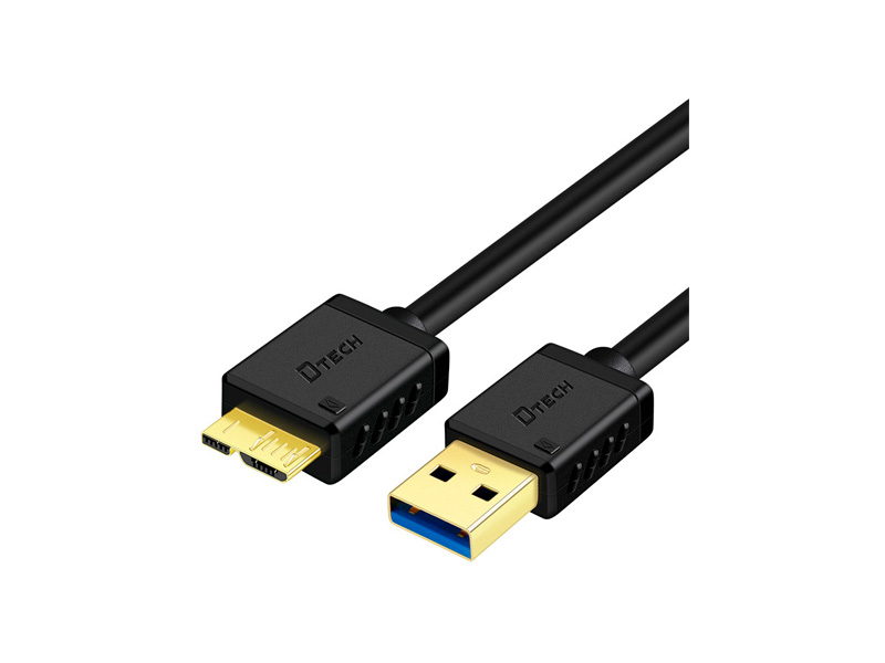 DTECH Кабель USB 3.0 AM-MICRO USB cable black CU0303 DTECH Кабель USB 3.0 AM-MICRO USB cable black CU0303