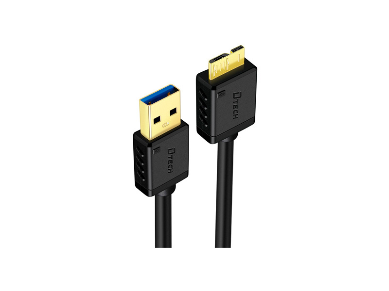 DTECH Кабель USB 3.0 AM-MICRO USB cable black CU0303 DTECH Кабель USB 3.0 AM-MICRO USB cable black CU0303