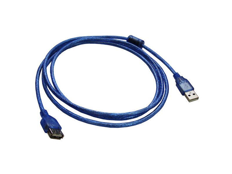 Кабель USB папа-мама (1,5m) синий Кабель USB папа-мама (1,5m) синий