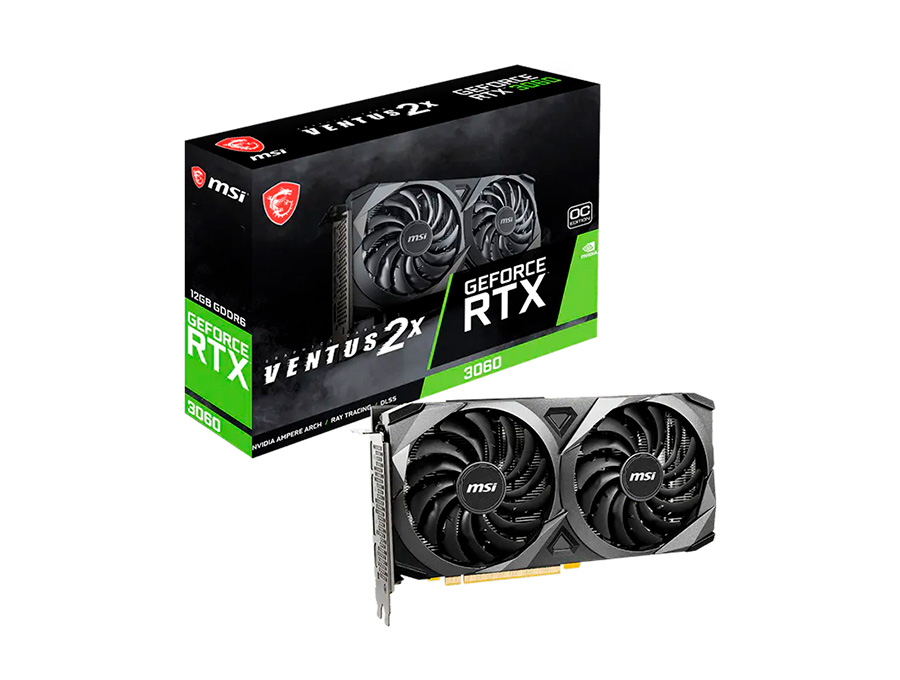 Delta A Matrix Купить Видеокарта MSI GeForce RTX 3060 VENTUS 2X 12G OC (PCI-E 4.0 ...