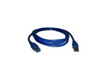 Кабель USB 3.0-принтер HOY синий (1,5 m)