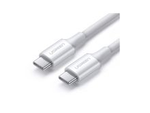 UGREEN US300 Type-C Male to Type-C Male 2.0 ABS Shell 5A Current, 1,5м, белый