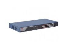 Коммутатор сетевой HIKVISION PoE DS-3E1318P-EI/M 16xPoE 100Mb/s  управляемый