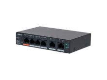 Коммутатор сетевой Dahua DH-CS4006-4ET2ET-60 4×PoE 100Мбит/с управляемый