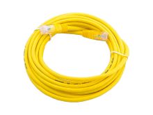 Патчкорд UTP Cat 5e, 5м, желтый UGREEN NW103