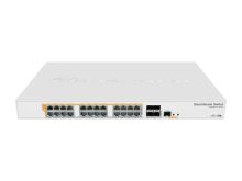 Коммутатор PoE MikroTik CRS328-24P-4S+RM