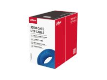 Кабель UTP внутренний CAT6 DAHUA DH-PFM920I-6UN-C (305m,4х2х0.53 OFC, PVC, CE CPR Eca) синий