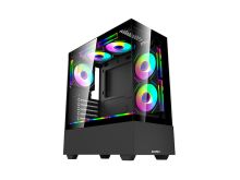 Корпус SIGMA SX-380A Black (БЕЗ ВЕНТИЛЯТОРОВ В КОМПЛЕКТЕ)