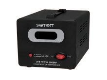 Напольный стабилизатор напряжения SMARTWATT AVR TOWER 2000RF диапазон работы 140-260V, 2 выход, LED-дисплей