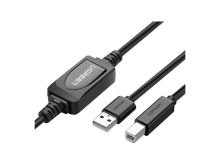 Кабель USB-принтер UGREEN US122 10М активный 10374