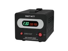 Напольный стабилизатор напряжения SMARTWATT AVR TOWER 8000RF  диапазон работы 140-260V, выход-клеммы, LED-дисплей