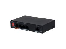 Коммутатор сетевой PoE DAHUA DH-PFS3005-4ET-60 4xPoE 100Mb/s неуправляемый