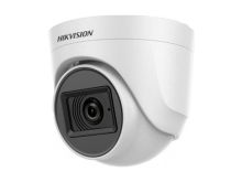 Turbo HD камера купольная HIKVISION DS-2CE76D0T-ITPF 2MP 2.8mm 1920×1080 Smart IR 20m P67 Mic TVI AHD CVI CVBS