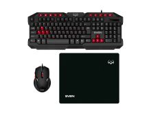 Клавиатура+мышь+коврик SVEN GS-9200 черный